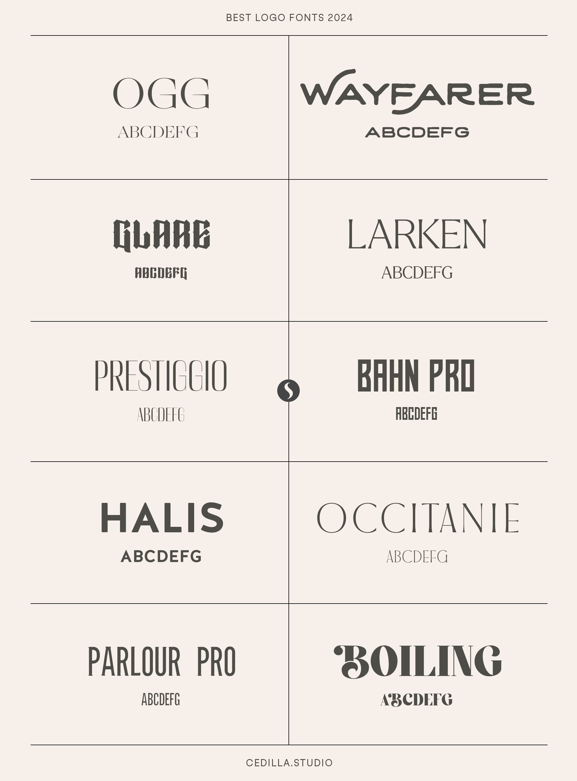 Explore the best logo fonts for 2024 to enhance your creative portfolio