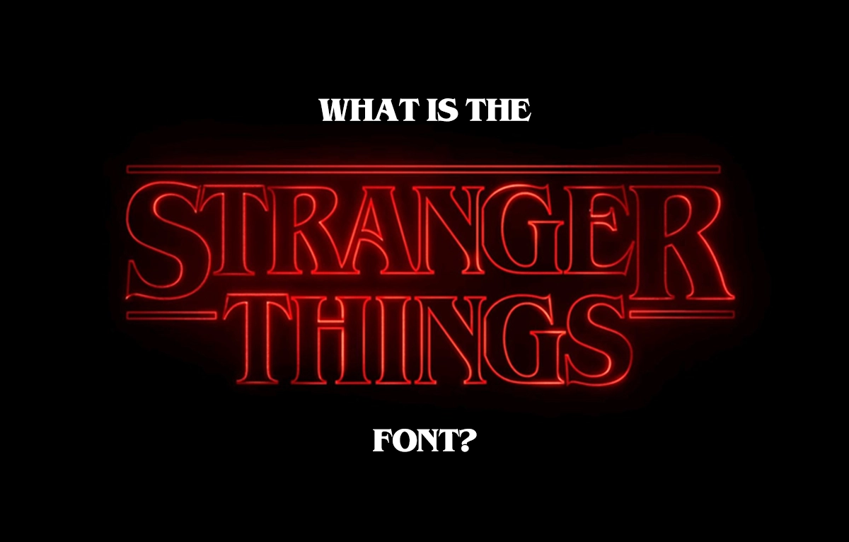 Stranger Things Font - ITC Benguiat Bold Typography Example